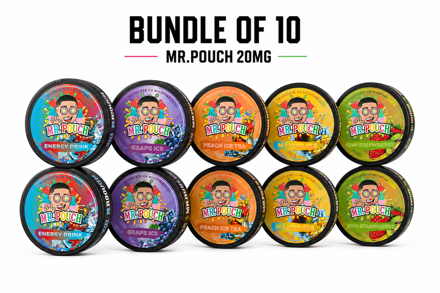 Bundle of 10: Mr.Pouch 20mg