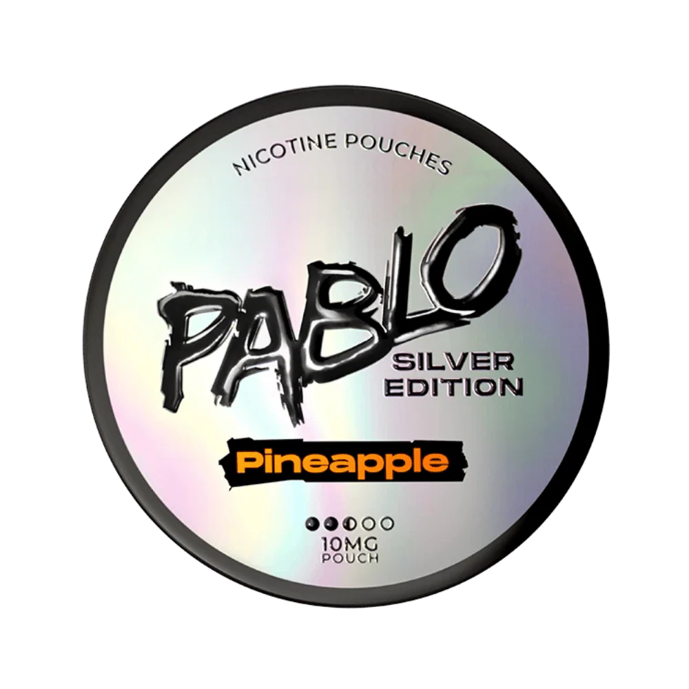 PABLO Silver Edition Pineapple Nicotine Pouches (10.15mg)