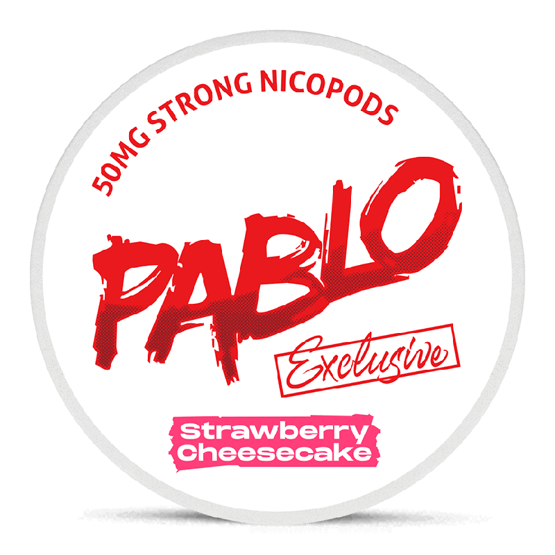 PABLO EXCLUSIVE Strawberry Cheesecake 50MG
