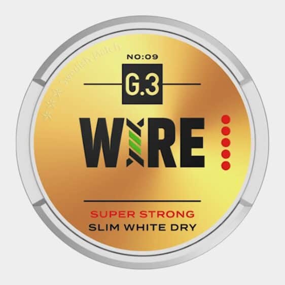 G.3 WIRE Super Strong Snus