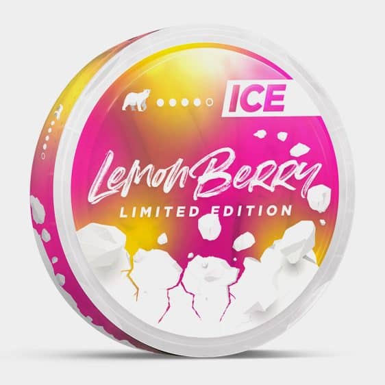 ICE Lemon Berry Nicotine Pouches