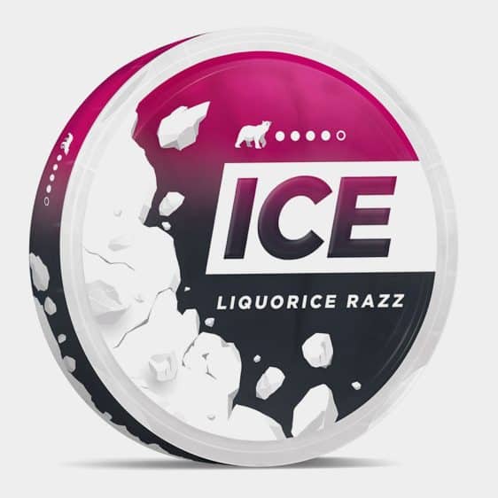 ICE Liqourice Razz Nicotine Pouches