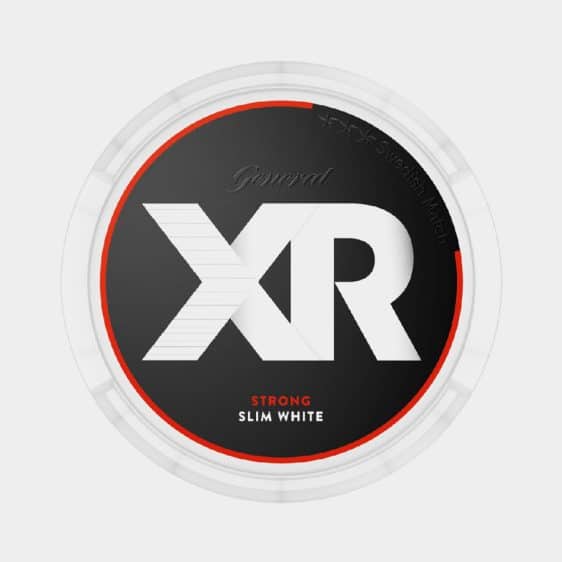 XR General Strong Slim White Portion Snus