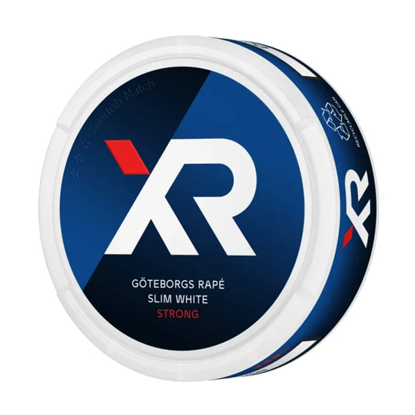 XR Göteborgs Rapé Slim White Strong Portion